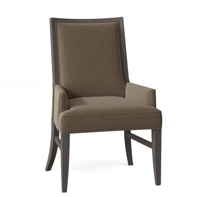 Avilla Upholstered King Louis Back Arm Chair