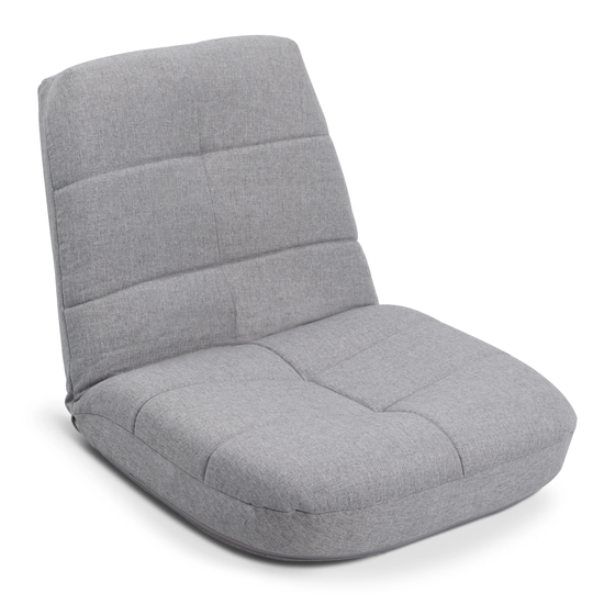 Folding Adjustable Padded Floor Chair for Meditation or Gaming Chair