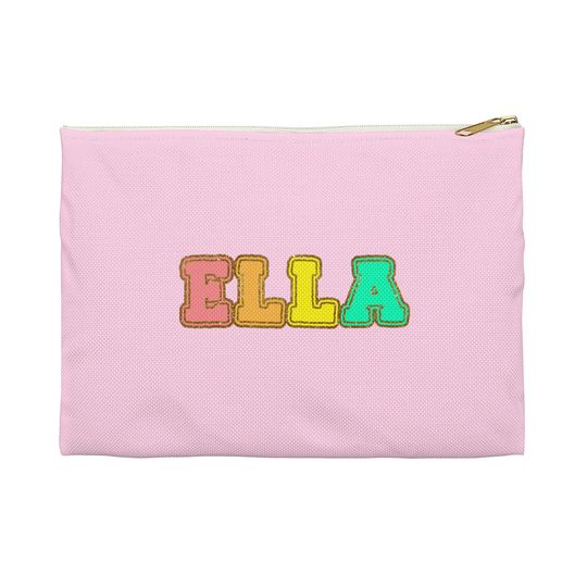 Accessory Pouch - Personalized Pouch Kids Pencil Bridesmaid Gifts Travel Bag Birthday Gift