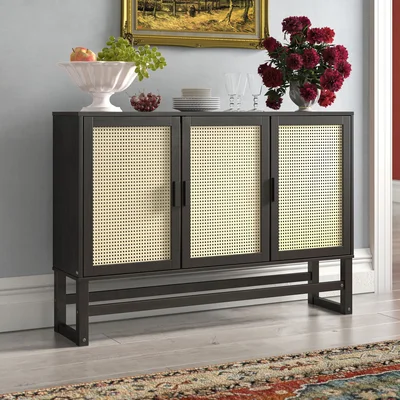 Doursounian 53.3" Wide Pine Solid Wood Sideboard