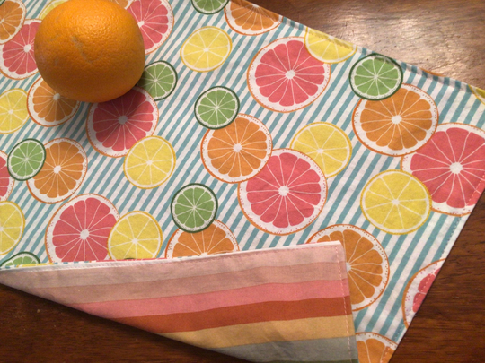 Lemon Table Runnerreversible Orange Runneramericana Summer Runnerlemondecor Citrus Runner Fruit Decor Lemondecor Limedecor