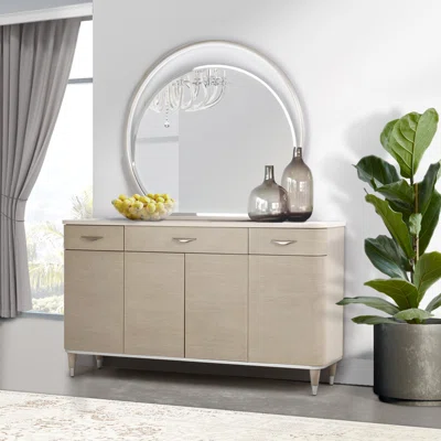 Eclipse 68" Wide 3 Drawer Sideboard