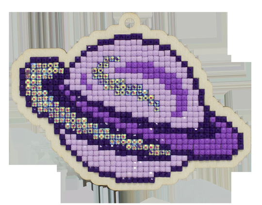 Exoplanet Space Diamond Painting Charm Kit By Wizardi. Beginner Art Kit. Wwp390