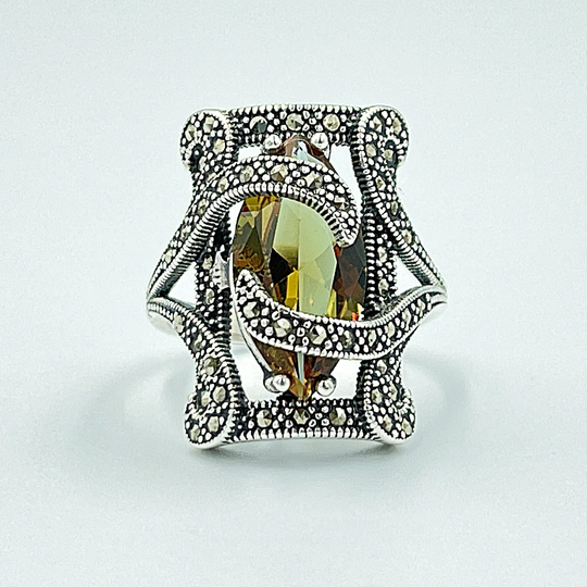 Handmade Color Change Stone Zultanite Silver Ring-Wedding Ring-Zultanite Gemstone&marquise-Gift For Her-Gift Women-Gift Anniversary