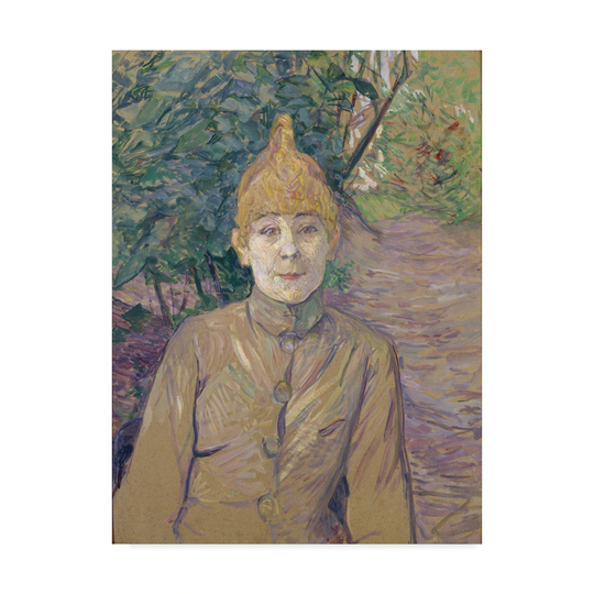 Henri De Toulouse Lautrec 'The Streetwalker' Canvas Art - Multi-color