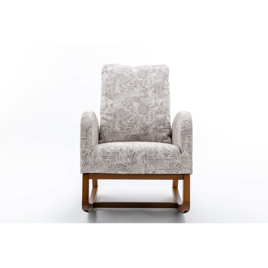 Comfortable Geometric rocking chair Suitable for living room