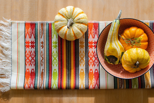 Table Runner Boho, Tablecloth For Two, Christmas, Centerpiece, Woven Wall Decor, Tapestry, Candelight Dinner, Placemats