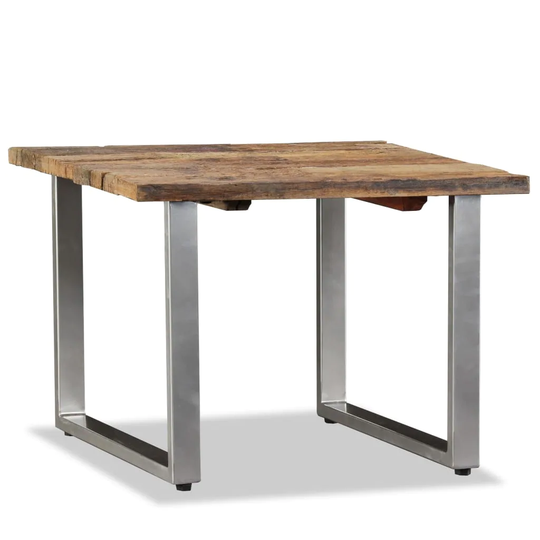 Coffee Table Solid Reclaimed Wood 21.7"x21.7"x15.7"