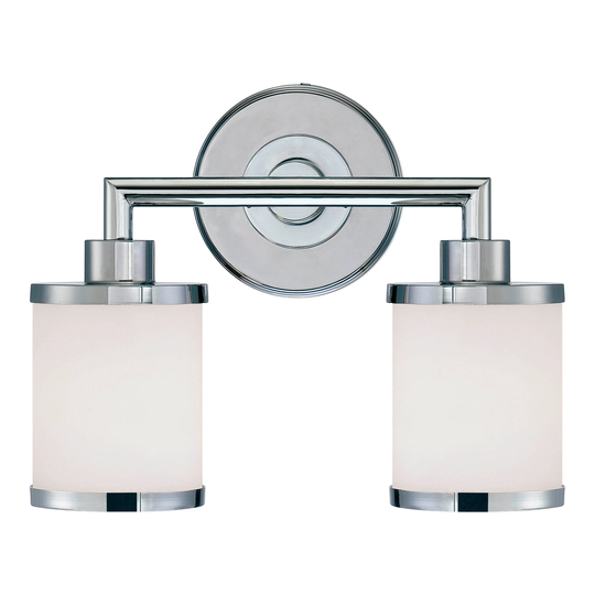 2 Light Bathroom Vanity Light in Chrome