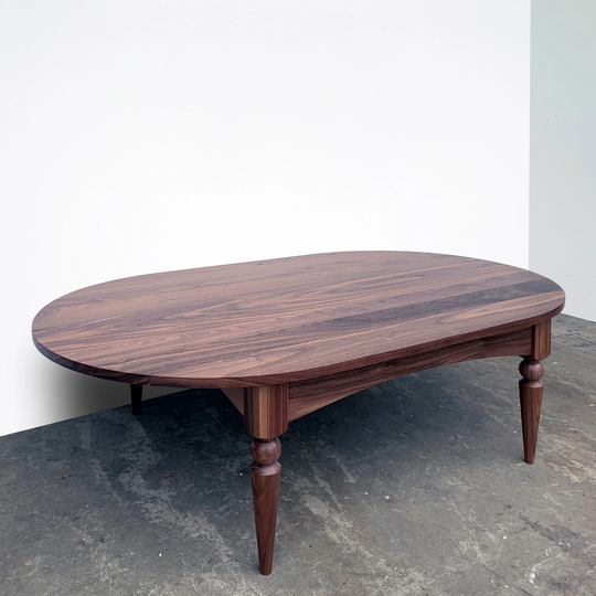 Hamptons Coffee Table - Solid Walnut