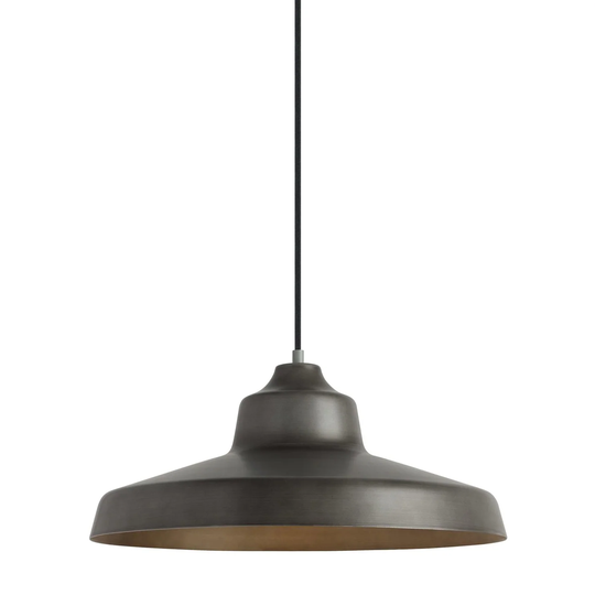 Tech Lighting Zevo Single Light 18" Wide Pendant with Metal Shade