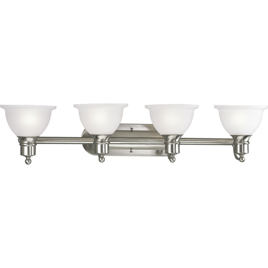 Progress Lighting Silvertone Madison 4-light Bath Light - N/A