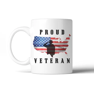 Leesa Proud Veteran Coffee Mug