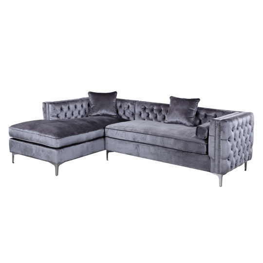 Chic Home Monet Button-tufted Sectional Sofa