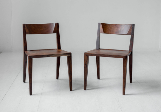 Oslo Oregon Walnut Dining Chair