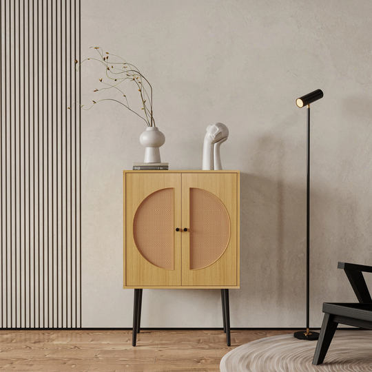 Wooden Buffet, Storage Cabinet,Sideboard with 2 Doors