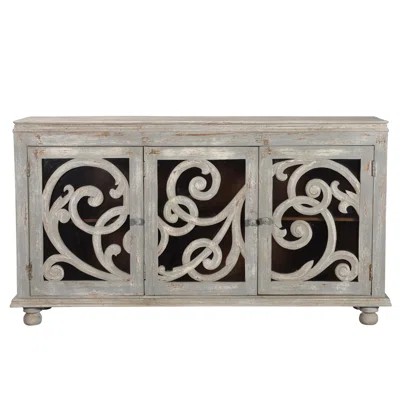 Kaylie 72" Wide Mango Solid Wood Sideboard