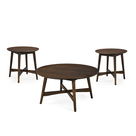 Behrens Indoor Wood Table Set by Christopher Knight Home