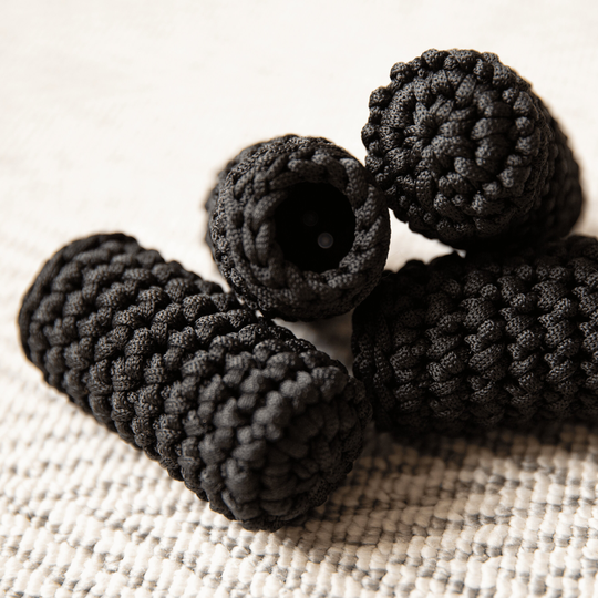 Black Chair Legs Booties, Kitchen Dining Slipcover, Handmade 4Pcs Floor Protectors, Fuzzy Socks, Eco-Friendly Home Decor