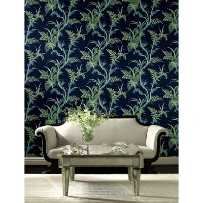 Enchanted Fern 2.25' L x 27" W Wallpaper Roll