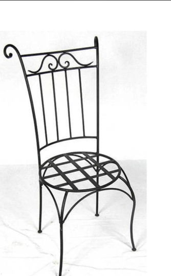 Authentic Moroccan Wrought Iron Chairs