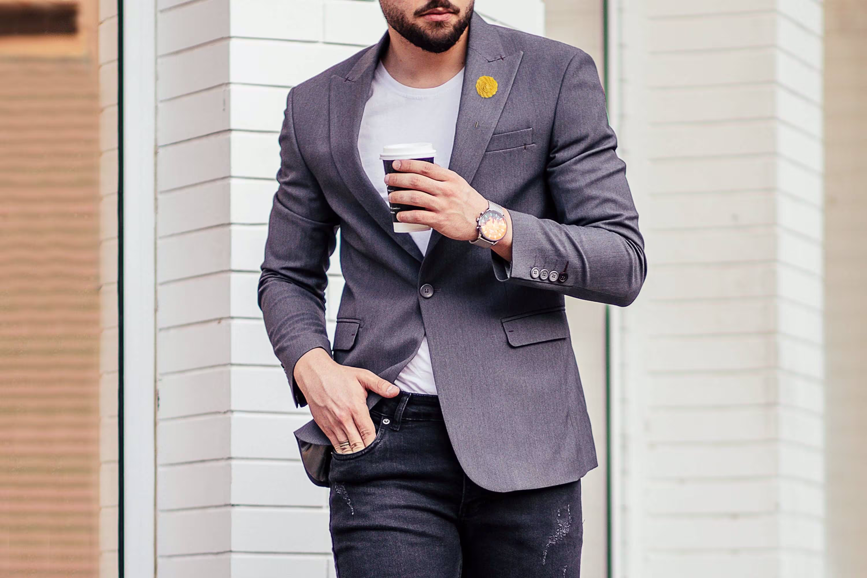 Swirl Lapel Pins in Many Colors Available - Flower For Men Colorful Suit Accessories