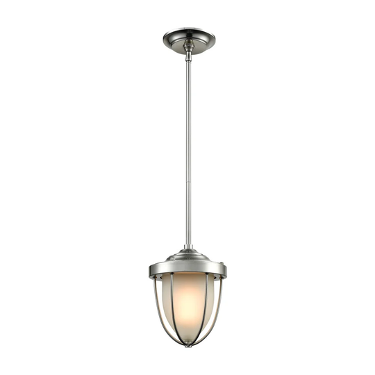 Sturgis 1-Light Pendant, Satin Nickel