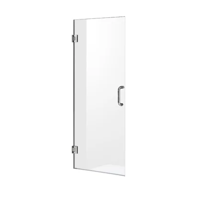 Fellow Series 72" Hinged Frameless Shower Door