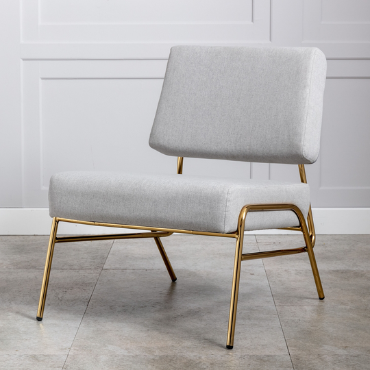 Armless Accent Chair Lounge Chair for Living Room, Bedroom