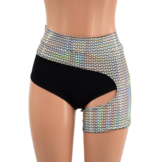 Prism Holographic One Leg Midrise Garter | Shorts Sold Separately 1579112