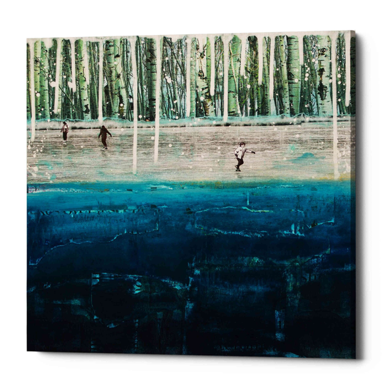 Epic Graffiti 'Freezing' by DB Waterman, Canvas Wall Art