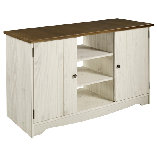 Wood Buffet Sideboard White Distressed | Furniture Dash