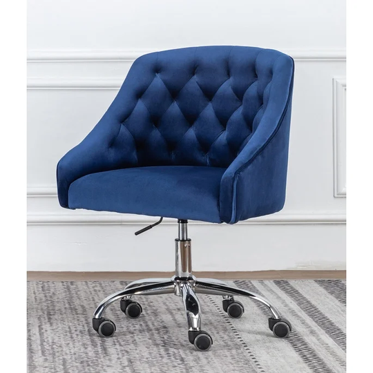 Best Master Furniture Silver Swivel and Adjustable Office Chair