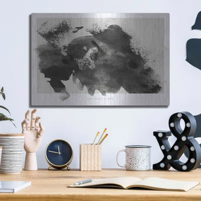 Lines 3 by Design Fabrikken - Unframed Print on Metal