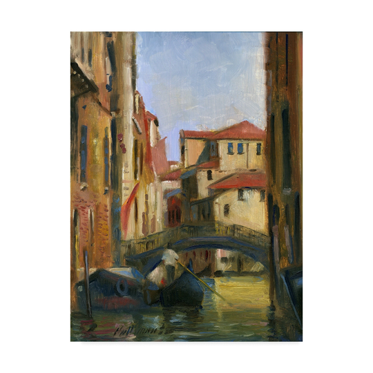 Hall Groat Ii 'Venice Ii' Canvas Art - Multi-color