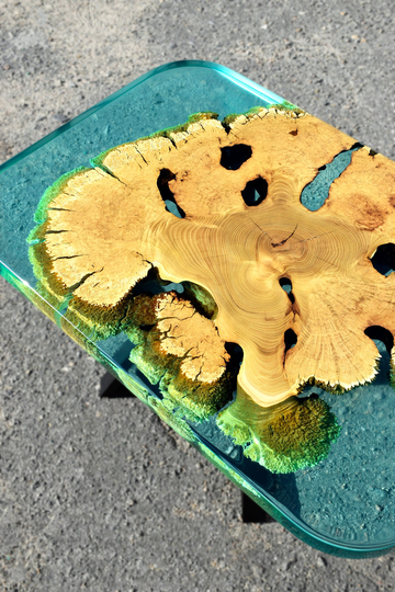 Live Edge Coffee Table Epoxy Resin, Wood Slab Table, Long Sofa Side Table, Handmade River Table, Epoxy Table, Rustic