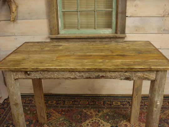 Driftwood Table, Beach House, Counter Height, Sturdy | 30"Long X 24"Deep 30 Or 36" High | Pictured Is 54"X30"X 36"H