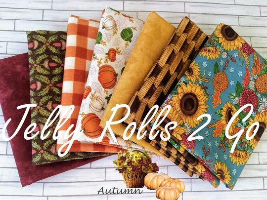 Jr2G Color Design Fat Quarter Bundle - Autumn
