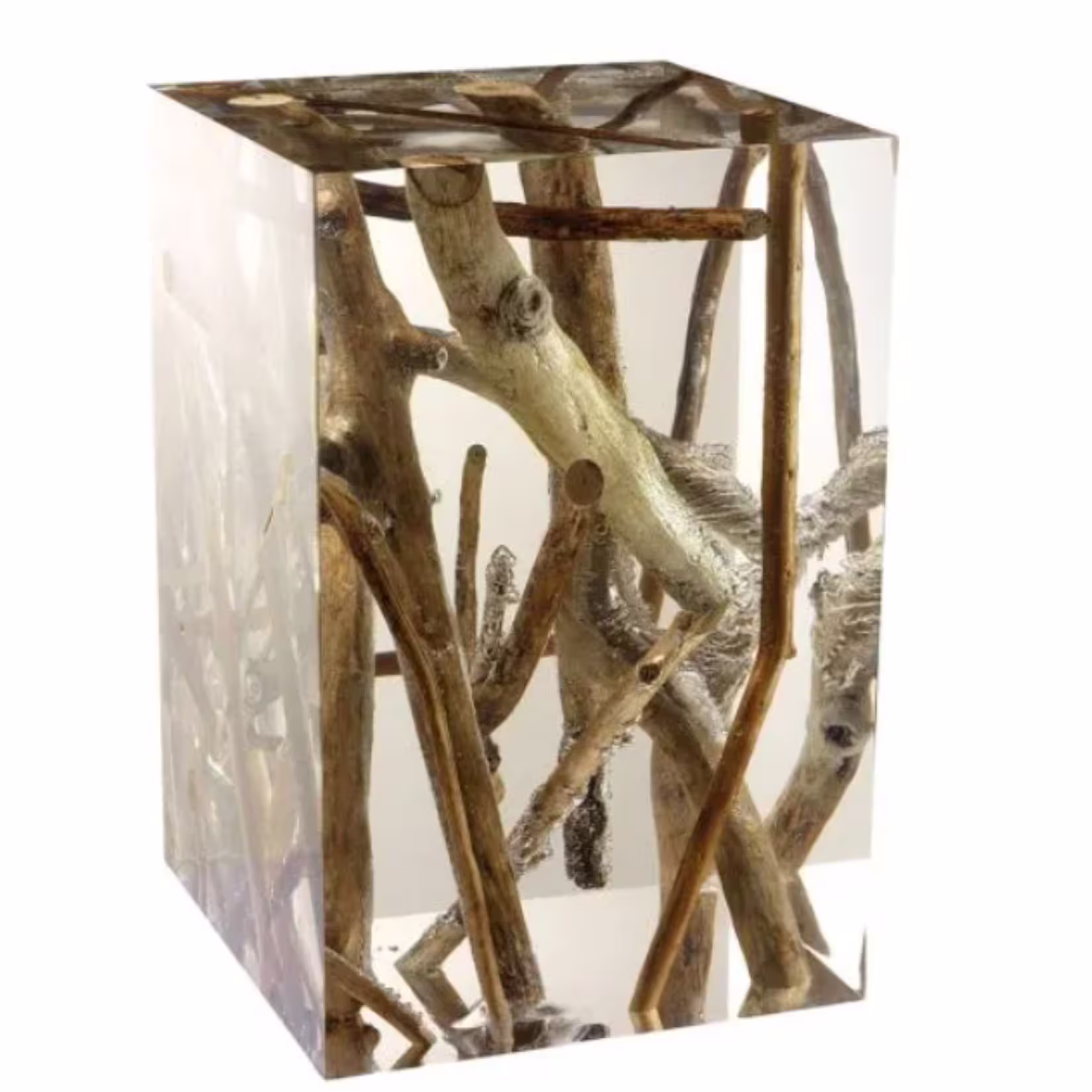Spur Side Table Small Driftwood, Coffee Table, Driftwood Resin Art Furniture