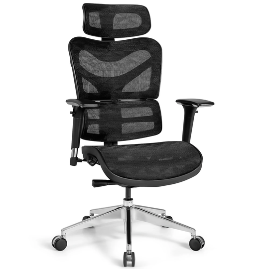 Costway Ergonomic Mesh Office Chair Adjustable High Back Chair w/ - See Details