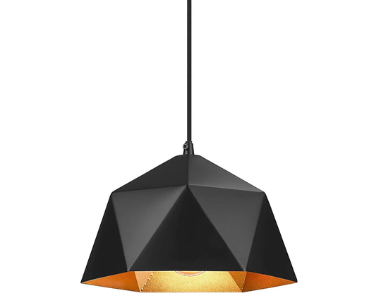 Industrial Pendant Light - Farmhouse Kitchen Island Lighting Dining Room Modern
