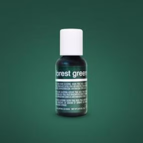 Fast Shipping Forest Green Chefmaster Gel Food Coloring 20Ml, Color