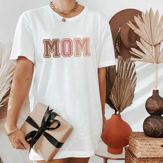 Comfort Colors® Neutral Retro Mom Shirt | Mama Shirt, Mommy Womens