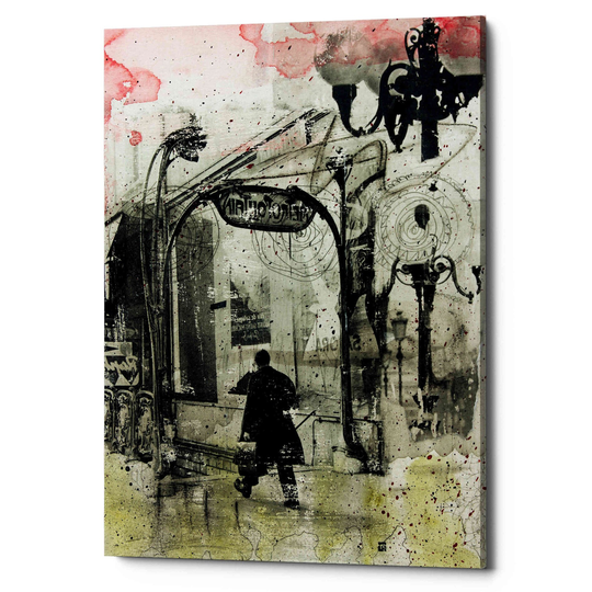 Epic Graffiti 'Rush Hour' by DB Waterman, Canvas Wall Art