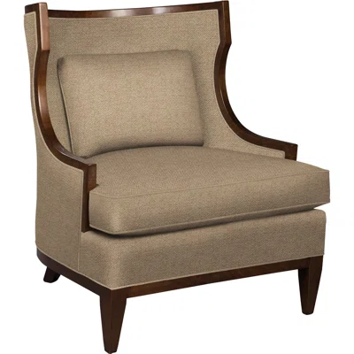 Baird 34" W Polyester Wingback Chair