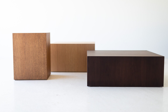Modern Walnut Coffee Table