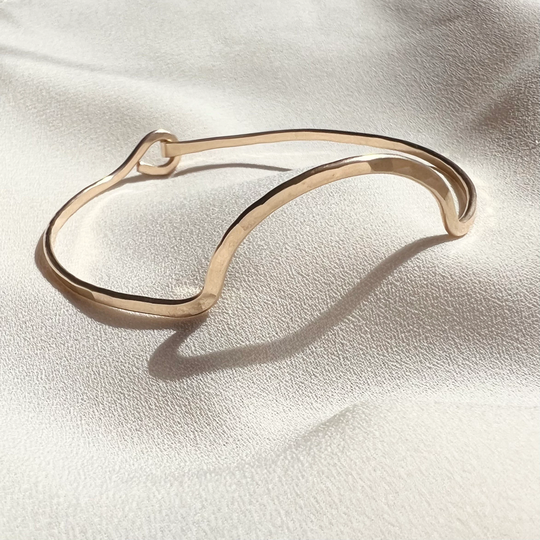 Half Moon Bracelet | 14K Gold Fill Or Sterling Silver Bracelet, Handmade Bracelet