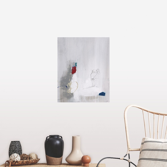 "Across the Block I" Poster Print - Multi