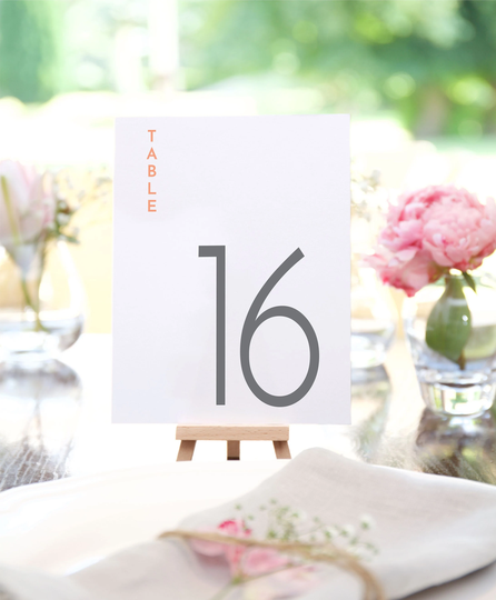 Modern Fonts Table Number, Wedding Cards, Cape Cod Wedding, Printed, Custom Wedding, Nautical Printed #, Beach