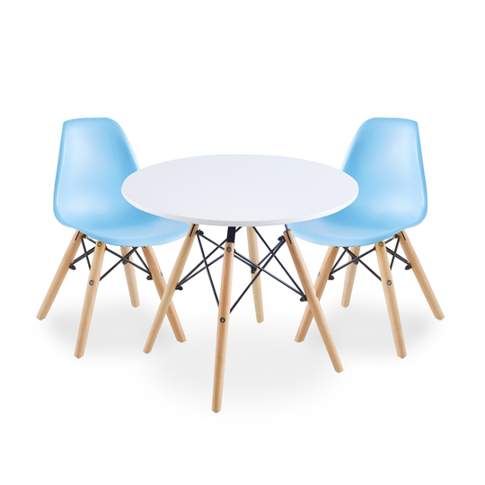 Porthos Home Wyn 3-piece Kids Table and Chairs Set, 1 Table And 2 Chairs